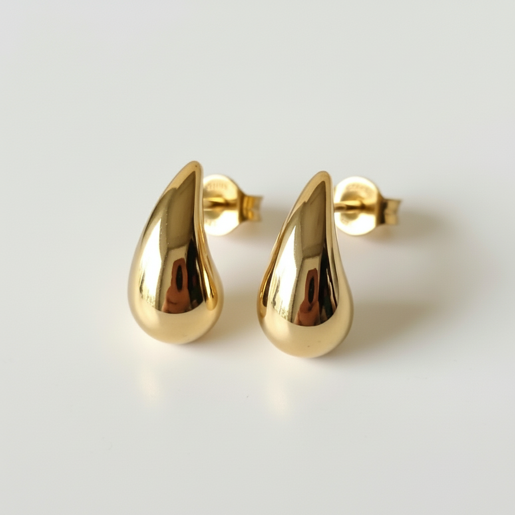 Teardrop Studs