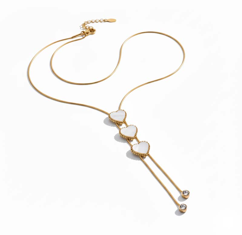 Triple Heart Necklace